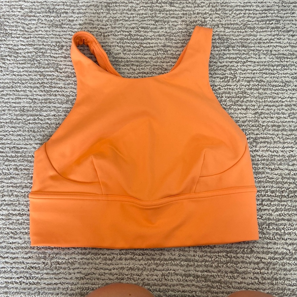 lululemon wunder train long line bra